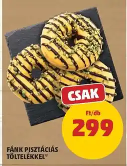 PENNY Fánk pisztáciás töltelékkel ajánlat