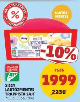 PENNY Sissy Laktózmentes Trappista Sajt ajánlat