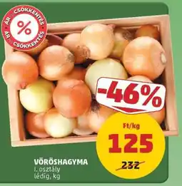PENNY Vöröshagyma ajánlat
