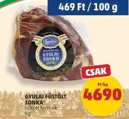 PENNY GYULAI FÜSTÖLT SONKA ajánlat