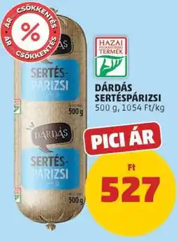 PENNY DÁRDÁS SERTÉSPÁRIZSI ajánlat