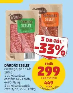 PENNY Dárdás szelet ajánlat