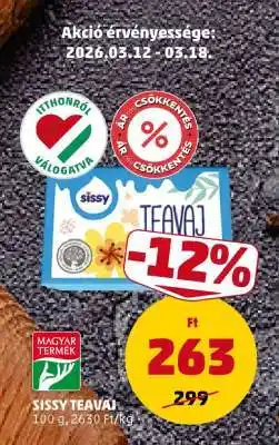 PENNY Sissy Teavaj ajánlat