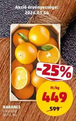 PENNY Narancs ajánlat
