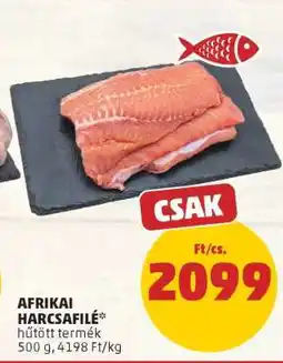 PENNY Afrikai Harcsafilé ajánlat