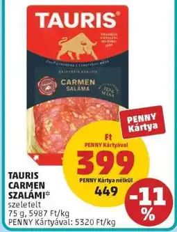 PENNY TAURIS CARMEN SZALÁMI ajánlat