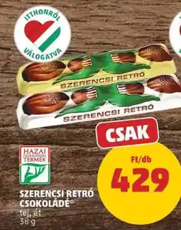 PENNY SZERENCSI RETRÓ CSOKOLÁDÉ ajánlat