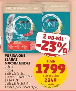 PENNY Purina ONE Száraz Macskaeledel ajánlat