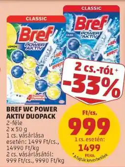 PENNY BREF WC POWER AKTIV DUOPACK ajánlat