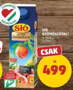 PENNY Sió gyümölcsital ajánlat