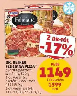 PENNY Dr. Oetker Feliciana pizza ajánlat