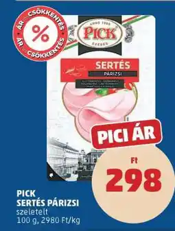 PENNY PICK Sertés Párizsi ajánlat