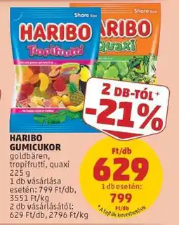 PENNY HARIBO gumicukor ajánlat