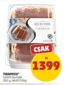 PENNY Tiramisu ajánlat