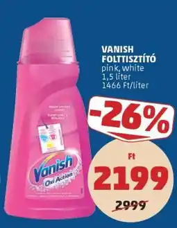 PENNY Vanish Folttisztító ajánlat