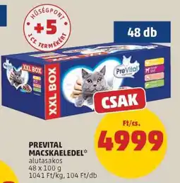 PENNY PREVITAL Macskaeledel ajánlat