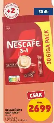 PENNY NESCAFÉ 3IN1 GIGA PACK ajánlat