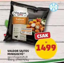 PENNY VALDOR SAJTOS MINIGOLYÓ ajánlat