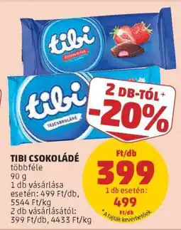 PENNY TIBI Csokoládé ajánlat