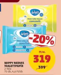PENNY Wippy Nedves Toalettpapír ajánlat