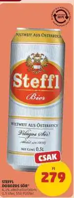 PENNY Steffl Dobozos Sör ajánlat