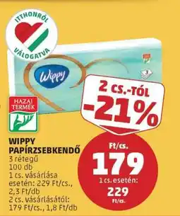 PENNY Wippy Papírzsebkendő ajánlat