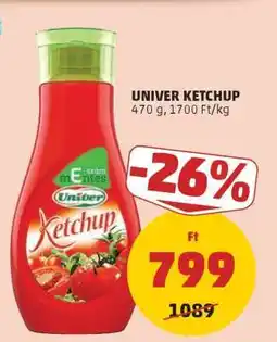 PENNY UNIVER Ketchup ajánlat