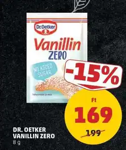 PENNY Dr. Oetker Vanillin Zero ajánlat