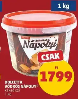 PENNY Dolcetta Vödrös Nápolyi ajánlat