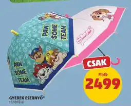 PENNY Gyerek esernyő ajánlat