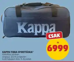 PENNY Kappa Tibba Sporttáska ajánlat