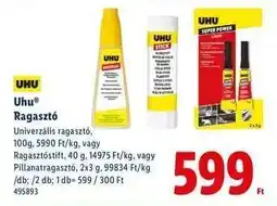 Lidl UHU Ragasztó ajánlat