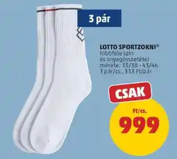 PENNY LOTTO SPORTZOKNI ajánlat
