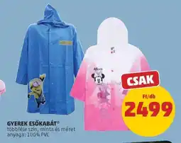 PENNY GYEREK ESŐKABÁT ajánlat