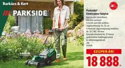 Lidl PARKSIDE Elektromos fűnyíró ajánlat