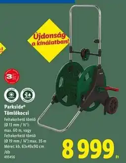 Lidl PARKSIDE Tömlőkocsi ajánlat