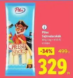 Lidl Pilos Sajtrudacskák ajánlat