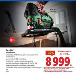 Lidl PARKSIDE Szúrófűrész ajánlat