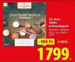 Lidl J.D. Gross Töltött pralinéválogatás ajánlat