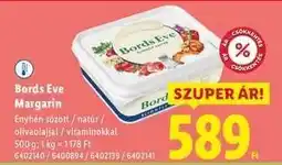 Lidl BORDS EVE Margarin ajánlat