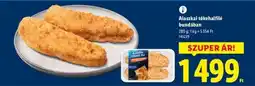 Lidl Alaszkai tőkehalfilé bundában ajánlat