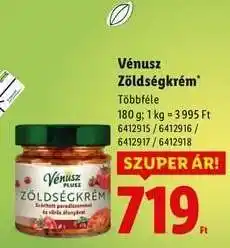Lidl Vénusz Zöldségkrém ajánlat
