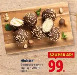 Lidl Mini fánk ajánlat