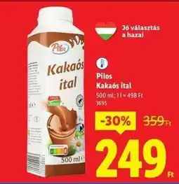 Lidl Pilos Kakaós ital ajánlat