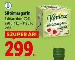 Lidl VÉNUSZ Sütőmargarin ajánlat