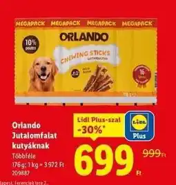 Lidl ORLANDO Jutalomfalat kutyáknak ajánlat