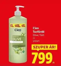 Lidl CIEN Tusfürdő ajánlat