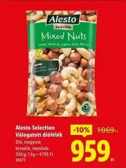 Lidl ALESTO SELECTION Válogatott diófélék ajánlat