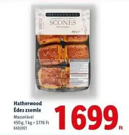 Lidl Hatherwood Édes zsemle ajánlat