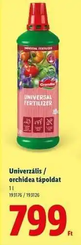 Lidl Univerzális / orchidea tápoldat ajánlat
